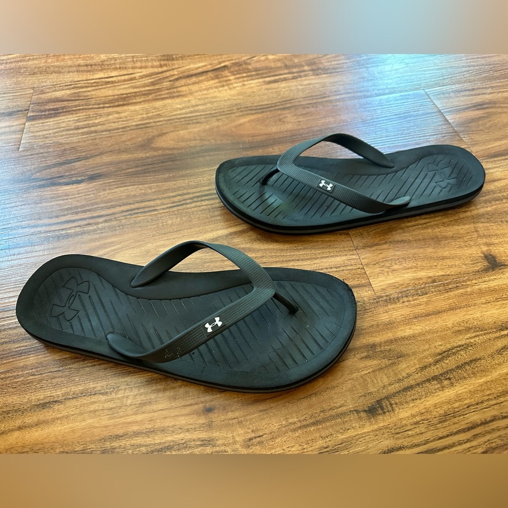 Under Armour flip flops